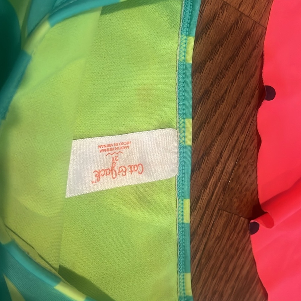 Cat & Jack 2T watermelon swimsuit - Picture 2 of 6